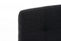 Barhocker Lincoln Stoff dunkelgrau 