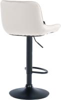 2er Set Barhocker Vonore Samt schwarz creme 2er Set Barhocker Vonore Samt schwarz creme