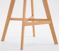 2er Set Barhocker Cannes Kunstleder natura creme 2er Set Barhocker Cannes Kunstleder natura creme
