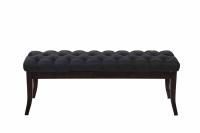 Sitzbank Ramses Stoff antik-dunkel 120 cm schwarz Sitzbank Ramses Stoff antik-dunkel 120 cm schwarz