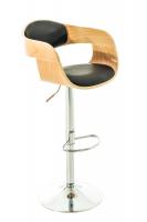 Barhocker Kingston natura/schwarz