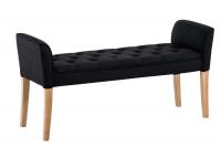 Chaiselongue Cleopatra, antik-hell schwarz Chaiselongue Cleopatra, antik-hell schwarz