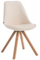 Besucherstuhl Laval Square natura (eiche) creme Besucherstuhl Laval Square natura (eiche) creme