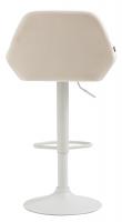 2er Set Barhocker Braga Samt weiß creme 2er Set Barhocker Braga Samt weiß creme