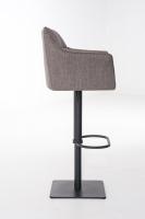Barhocker Damaso B Stoff grau Barhocker Damaso B Stoff grau
