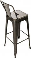 Barhocker Mason antik schwarz-gold Barhocker Mason antik schwarz-gold
