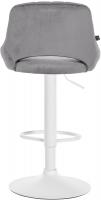 2er Set Barhocker Milet Samt W dunkelgrau 
