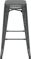4er Set Barhocker Fletcher grau 4er Set Barhocker Fletcher grau
