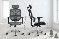 Bürostuhl Deshler grau Bürostuhl Deshler grau