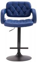 Barhocker Dublin schwarz blau 