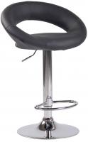 Barhocker Olinda Kunstleder chrom grau Barhocker Olinda Kunstleder chrom grau