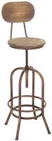 2er Set Barhocker Pino, Holz bronze 2er Set Barhocker Pino, Holz bronze