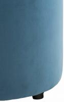 Sitzhocker Pantin Samt blau 