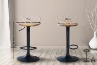 2er Set Barhocker Skelde natura 2er Set Barhocker Skelde natura
