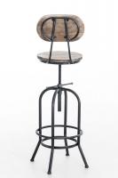 Barhocker Pino, Holz antik silber Barhocker Pino, Holz antik silber