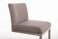 Barhocker Paros Stoff grau Barhocker Paros Stoff grau