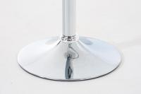 2er Set Barhocker Hoover Kunststoff chrom weiß 2er Set Barhocker Hoover Kunststoff chrom weiß