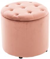 Sitzhocker Pantin Samt pink Sitzhocker Pantin Samt pink
