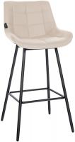 Barhocker Weston Kunstleder creme Barhocker Weston Kunstleder creme