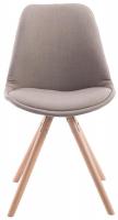 4er Set Stühle Toulouse Stoff Rund natura (eiche) taupe 4er Set Stühle Toulouse Stoff Rund natura (eiche) taupe
