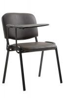 Stuhl Ken mit Klapptisch Kunstleder braun Stuhl Ken mit Klapptisch Kunstleder braun