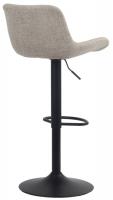 2er Set Barhocker Tover Stoff taupe 2er Set Barhocker Tover Stoff taupe