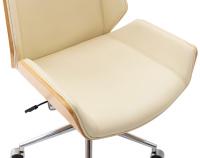 Bürostuhl Breda Kunstleder natura/creme Bürostuhl Breda Kunstleder natura/creme