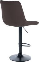 2er Set Barhocker Toni Stoff schwarz taupe 2er Set Barhocker Toni Stoff schwarz taupe