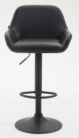2er Set Barhocker Braga Kunstleder schwarz schwarz 2er Set Barhocker Braga Kunstleder schwarz schwarz
