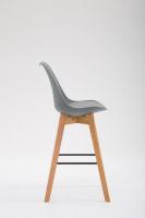 Barhocker Metz Kunststoff Natura grau Barhocker Metz Kunststoff Natura grau