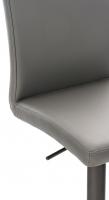 2er Set Barhocker Cadiz Kunstleder schwarz grau 2er Set Barhocker Cadiz Kunstleder schwarz grau