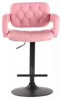 Barhocker Dublin schwarz pink 