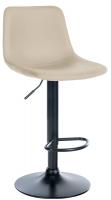 Barhocker Divo Kunstleder schwarz creme Barhocker Divo Kunstleder schwarz creme