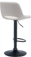 2er Set Barhocker Camden Samt schwarz creme 2er Set Barhocker Camden Samt schwarz creme