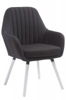 Stuhl Florian Stoff weiß (eiche) schwarz Stuhl Florian Stoff weiß (eiche) schwarz