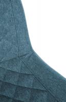 Barhocker Kasson Stoff blau 