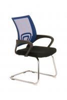 Besucherstuhl Eureka blau 