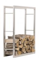 Kaminholzständer Keri 25x80x100 edelstahl Kaminholzständer Keri 25x80x100 edelstahl