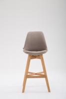 2er Set Barhocker Cannes Stoff natura taupe 2er Set Barhocker Cannes Stoff natura taupe