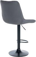 2er Set Barhocker Toni Stoff schwarz grau 2er Set Barhocker Toni Stoff schwarz grau
