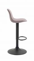 Barhocker Kiel Stoff schwarz taupe Barhocker Kiel Stoff schwarz taupe