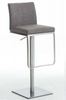 Barhocker Panama E Stoff grau 