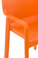 2er SET Stapelstuhl DIVA orange 2er SET Stapelstuhl DIVA orange