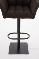 Barhocker Damaso B Stoff braun Barhocker Damaso B Stoff braun