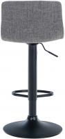Barhocker Hoover Stoff B hellgrau Barhocker Hoover Stoff B hellgrau