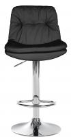 Barhocker Laurel Kunstleder chrom schwarz 