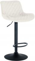 Barhocker Minosa Samt creme Barhocker Minosa Samt creme