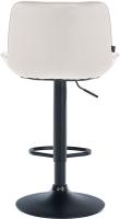 2er Set Barhocker Vonore Samt schwarz creme 2er Set Barhocker Vonore Samt schwarz creme