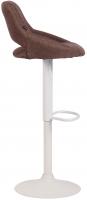2er Set Barhocker Milet Stoff W braun 