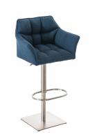 Barhocker Damaso E Stoff blau Barhocker Damaso E Stoff blau